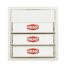 RENZ Tastenmodul mit 3 Klingeltastern - 97-9-85271