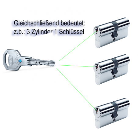 Zusatzschlüssel BKS Serie 50 livius alle Ausführungen