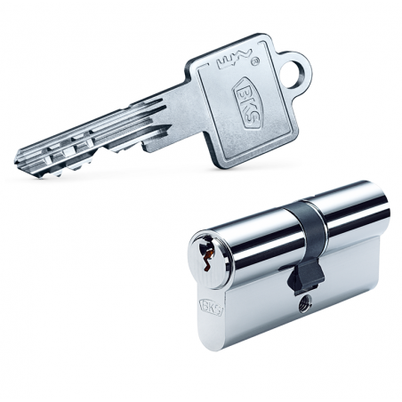 BKS Detect3 Hauptzylinder Doppelprofil + 3 Schlüssel