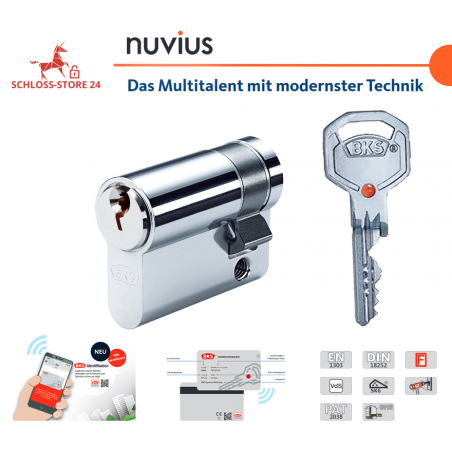 BKS Nuvius 3601 Halbzylinder