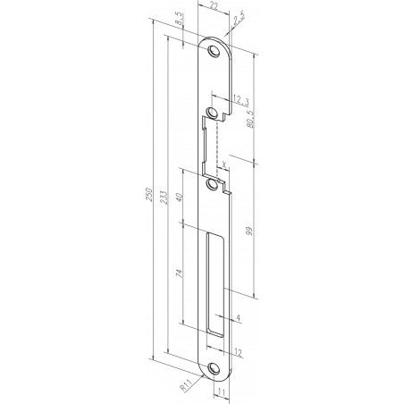 effeff Flachschließbleche ProFix® 2   82B35-0 DIN Uni