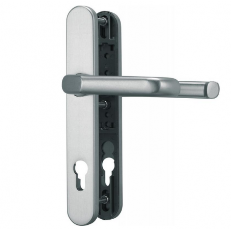 ABUS SRG92 F1 Schmalrahmenbeschlag  (beidseitig Drücker) Hauseingangstüren