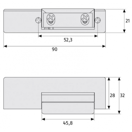 ABUS ET 60 Elektro Türöffner