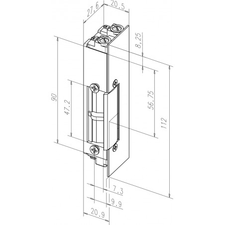 effeff Elektro Türöffner 14RR