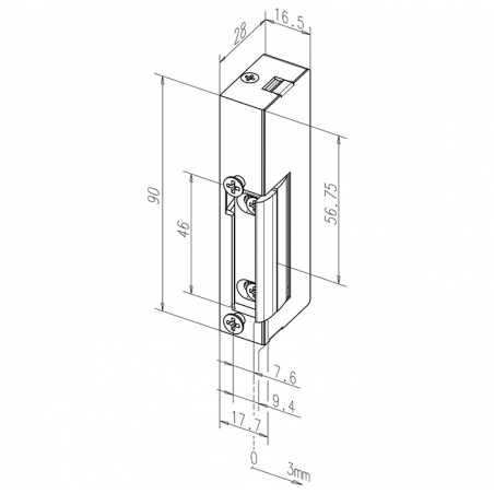 effeff Elektro Türöffner 1905E