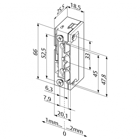 effeff Elektro Türöffner 128.13