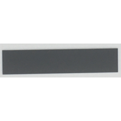 RENZ Namensschildeinlage Kunststoff grau ohne Gravur - 97-9-87246